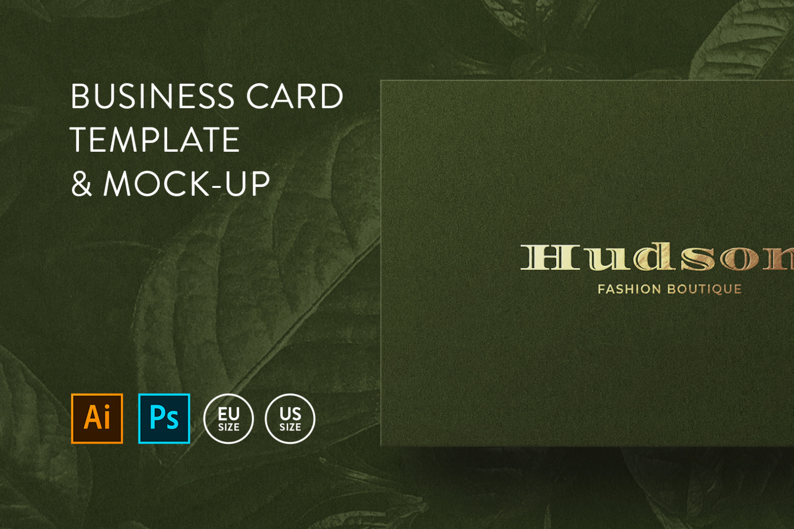 Business card Template &amp; Mock-up #42