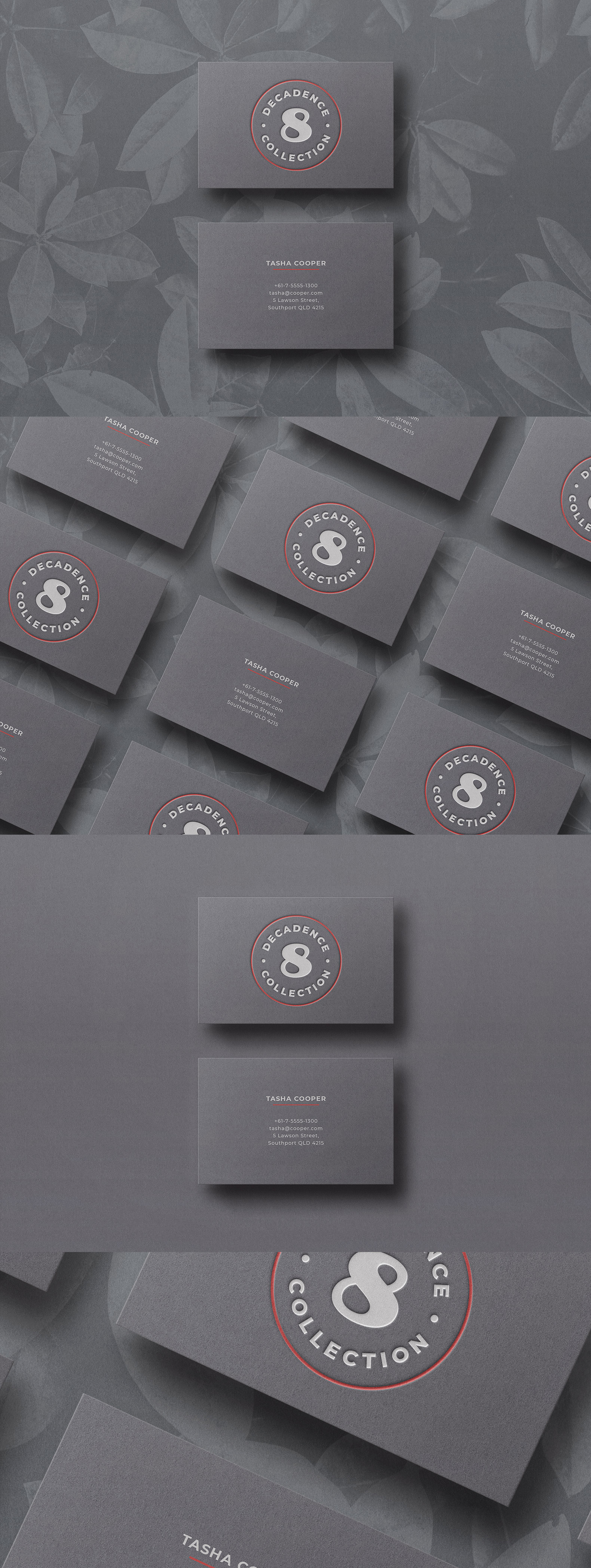 Business card Template & Mock-up #46 Business card Template & Mock-up #46