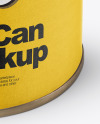 Matte Tin Can Mockup