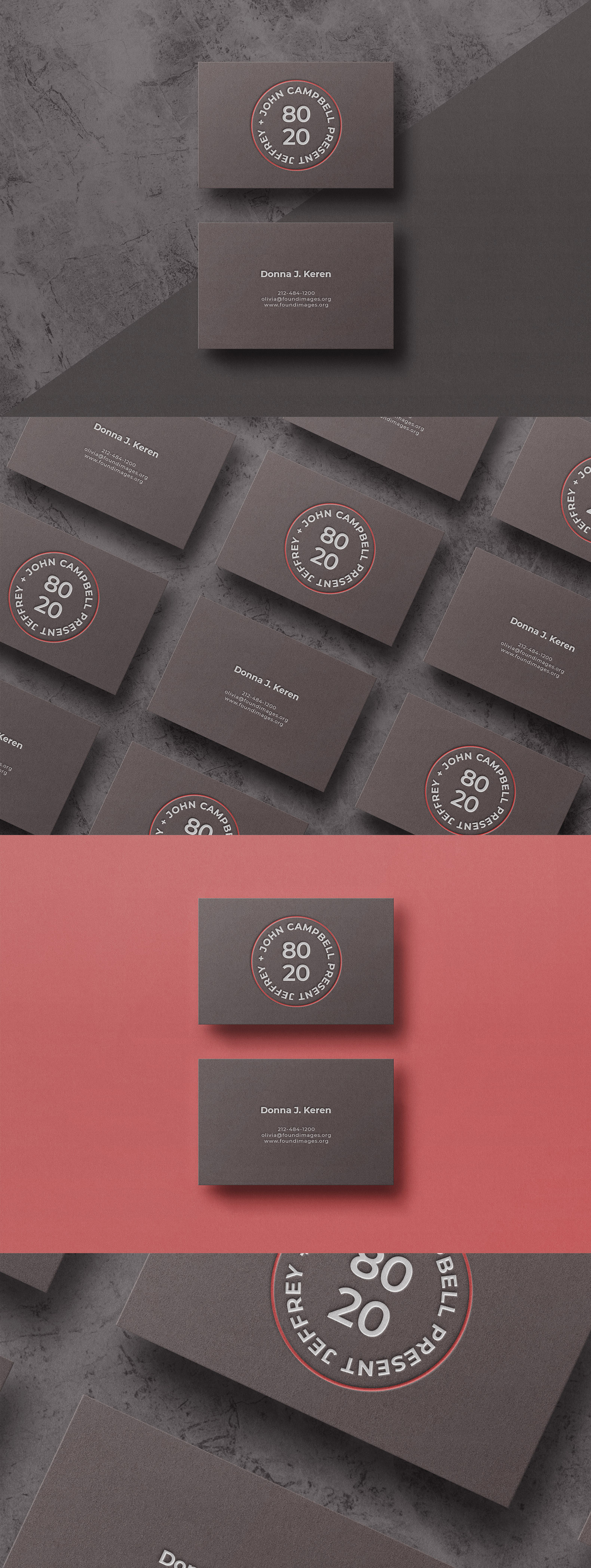 Business card Template &amp; Mock-up #38