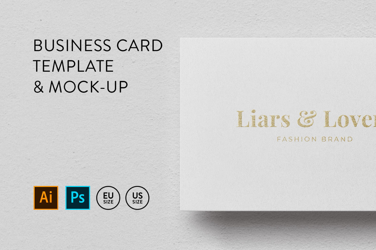 Business card Template & Mock-up #39 Business card Template & Mock-up #39