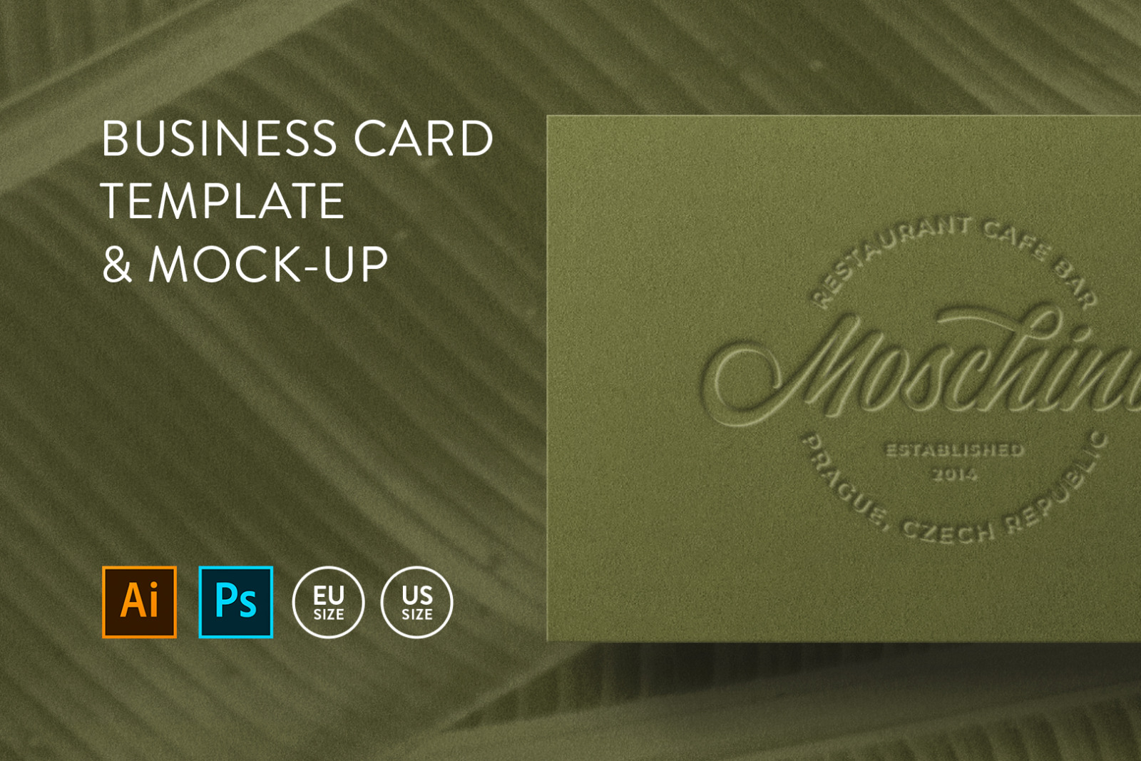 Business card Template &amp; Mock-up #40