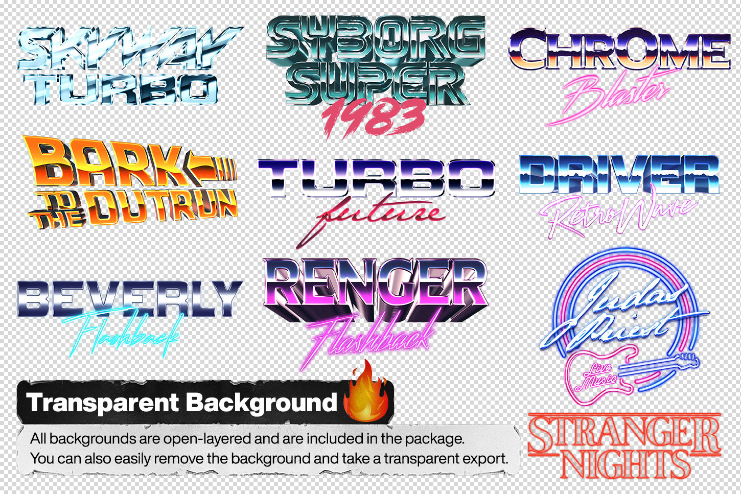 80s Text and Logo Effects Vol.3