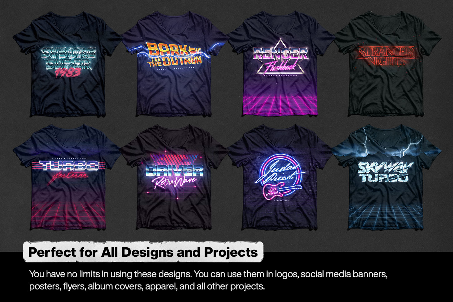 80s Text and Logo Effects Vol.3 80s Text and Logo Effects Vol.3