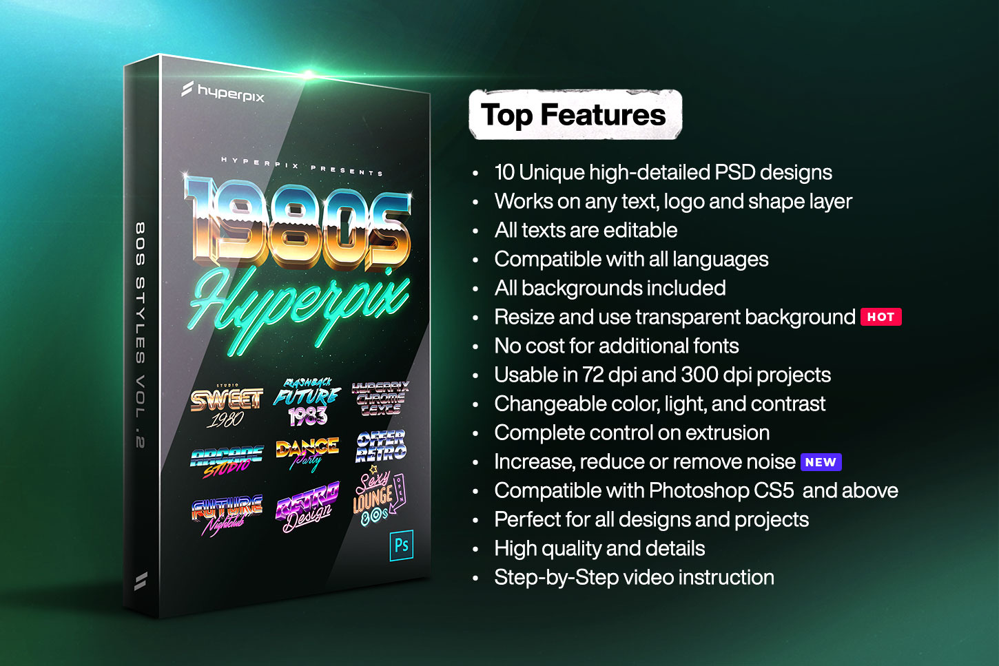 80s Text and Logo Effects Vol.2 80s Text and Logo Effects Vol.2