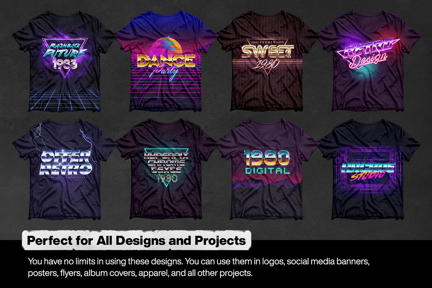 80s Text and Logo Effects Vol.2 80s Text and Logo Effects Vol.2