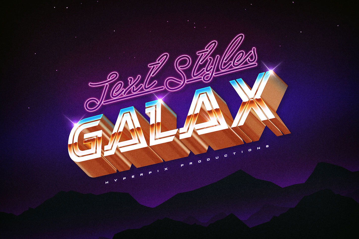 80s Text and Logo Effects Vol.1