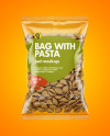 Whole Wheat Conchiglie Pasta Bag Mockup