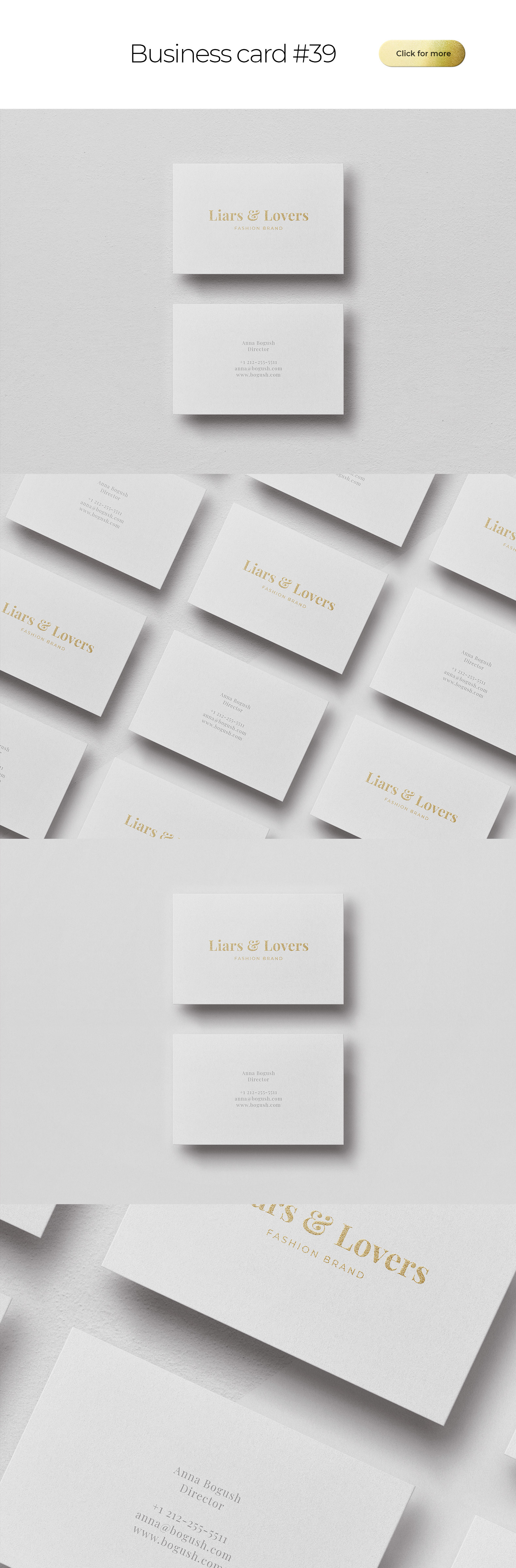 Business Card Bundle Template Mockup Business Card Bundle Template Mockup