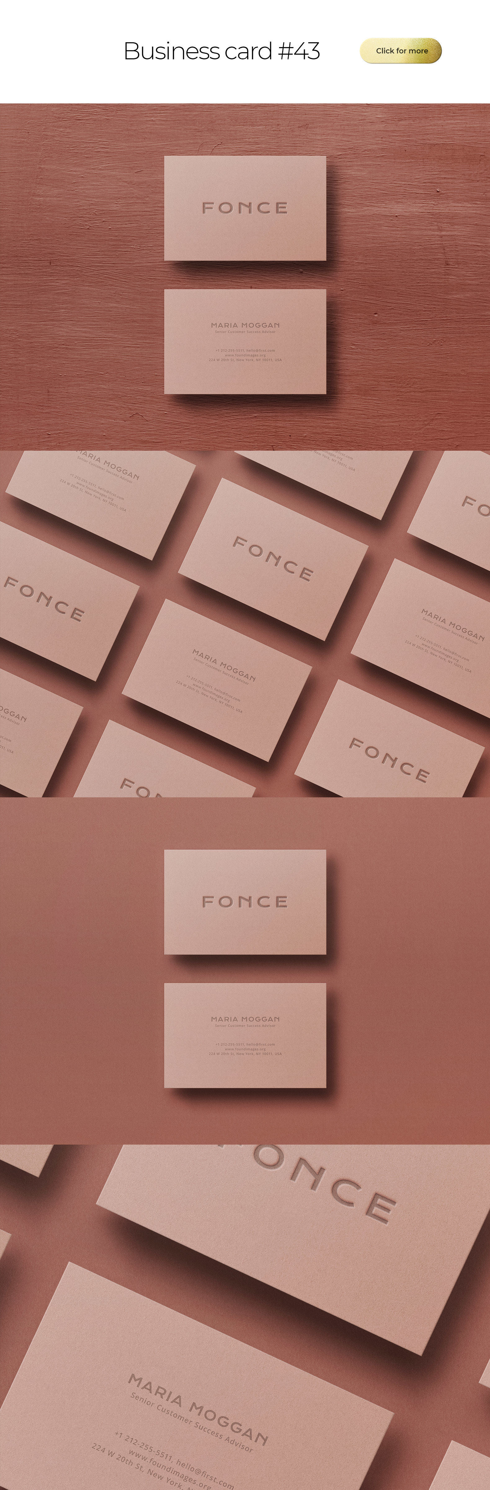 Business Card Bundle Template Mockup Business Card Bundle Template Mockup