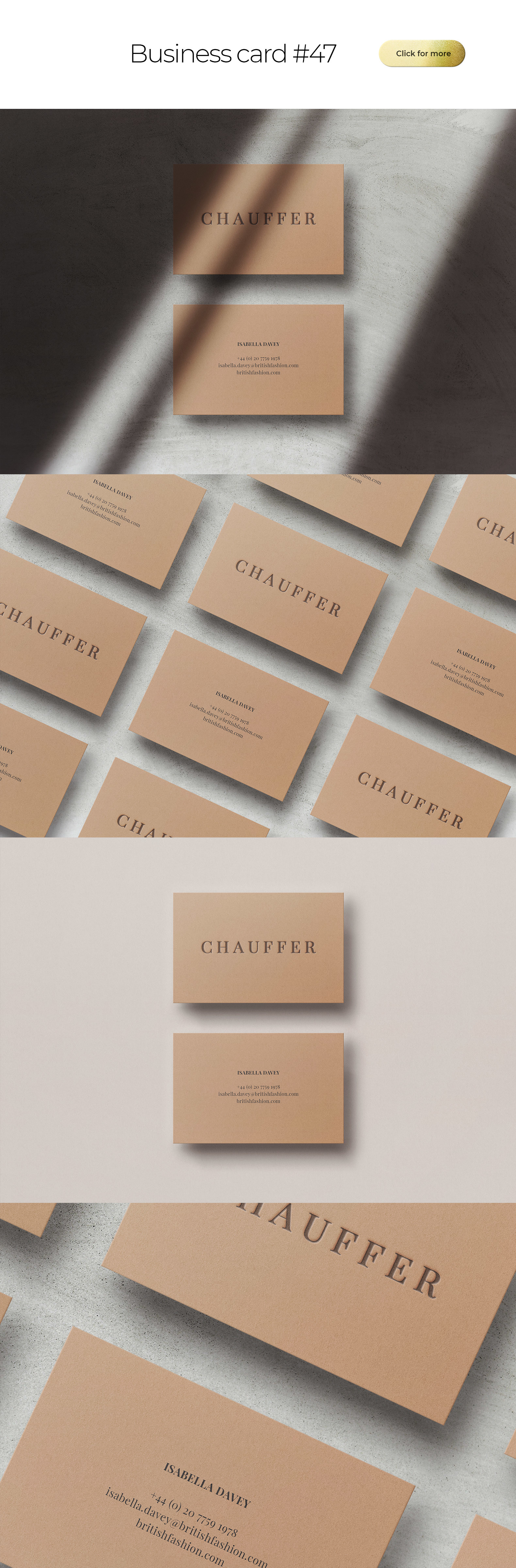 Business Card Bundle Template Mockup Business Card Bundle Template Mockup