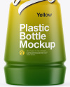 Matte Plastic Bottle Mockup