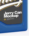 Plastic Jerry Can Mockup