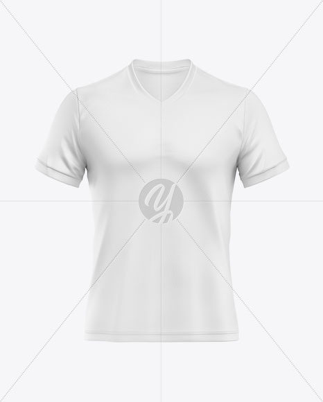 Soccer T-shirt Mockup - Front View