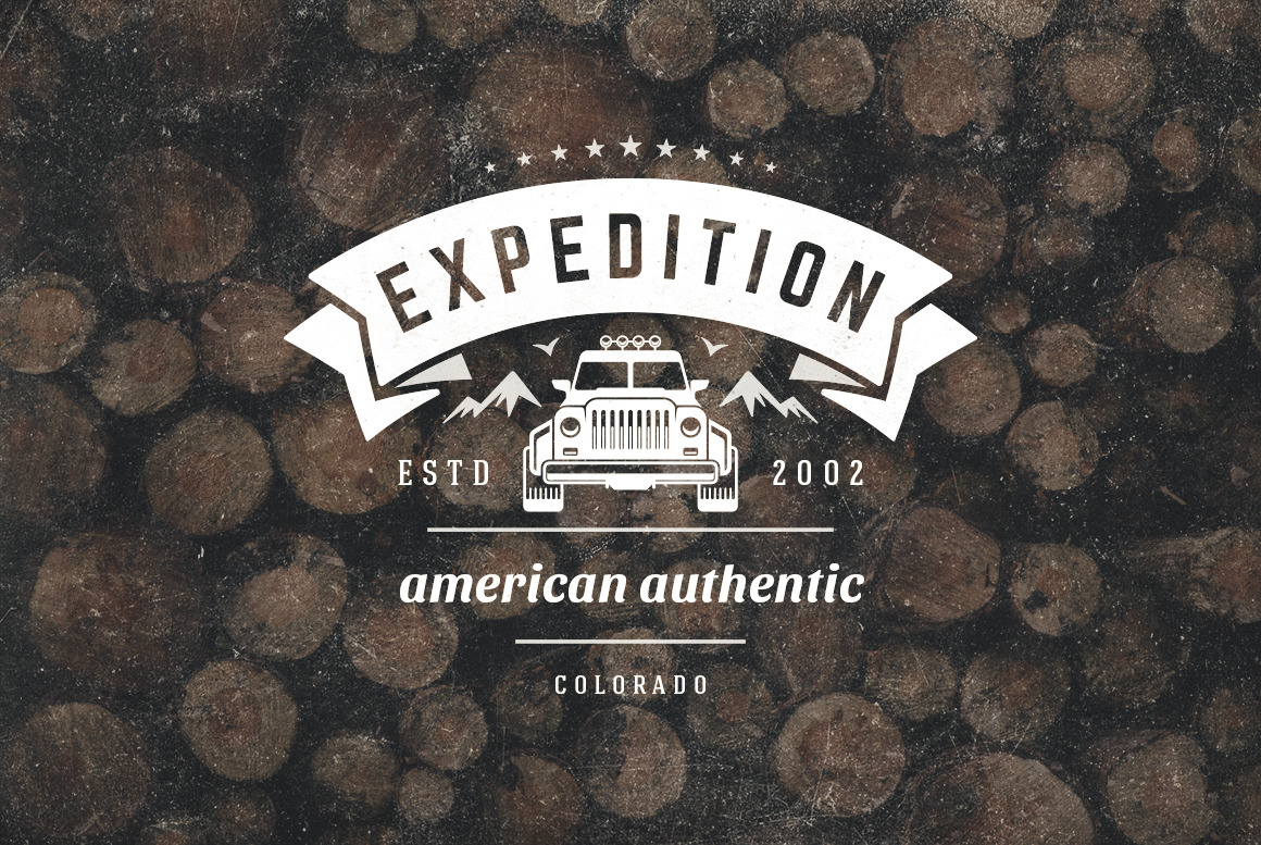 50 Outdoor logos and badges