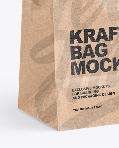 Kraft Bag Mockup