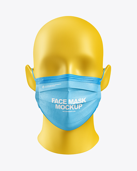 Face Mask & Face Shield Mockup