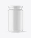 Glossy Jar Mockup