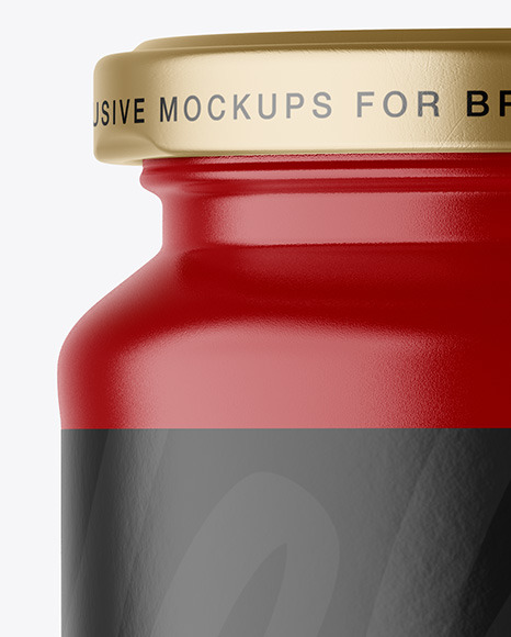 Glossy Jar Mockup