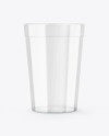 Clear Plastic Cup Mockup