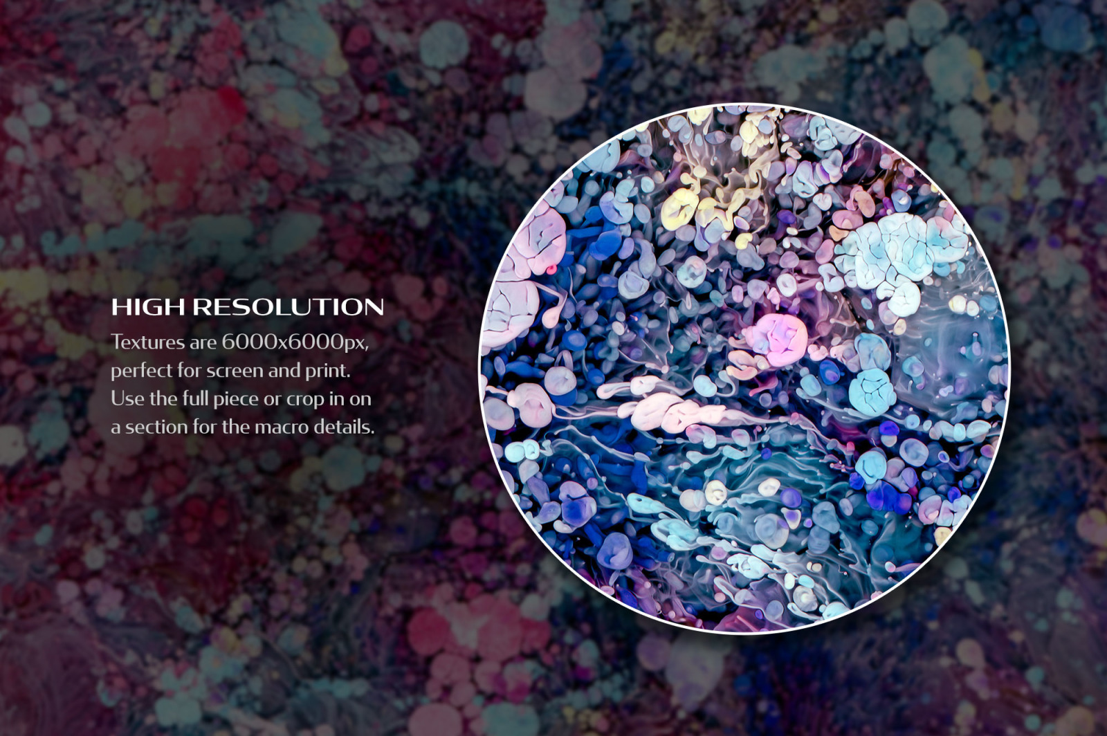 Flood: Experimental Ink & Resin Textures Flood: Experimental Ink & Resin Textures