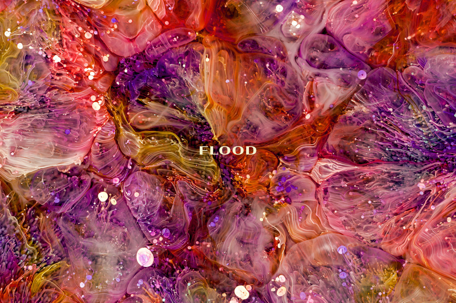 Flood: Experimental Ink &amp; Resin Textures