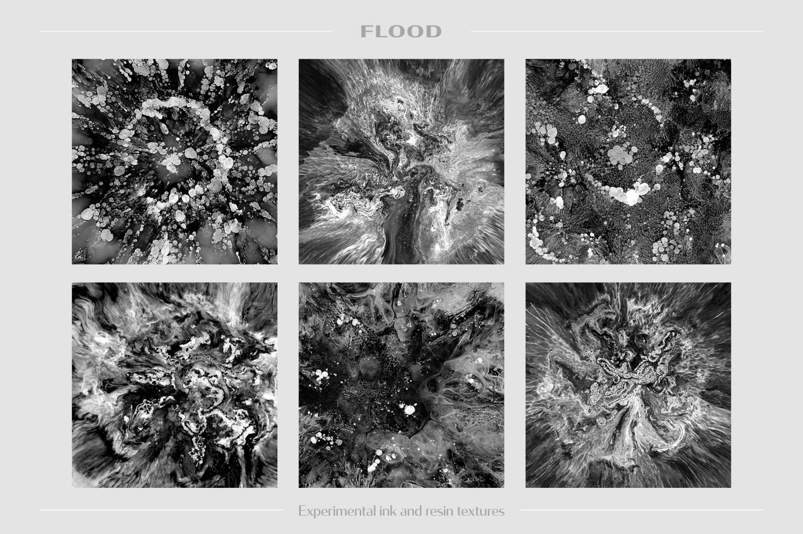Flood: Experimental Ink & Resin Textures Flood: Experimental Ink & Resin Textures