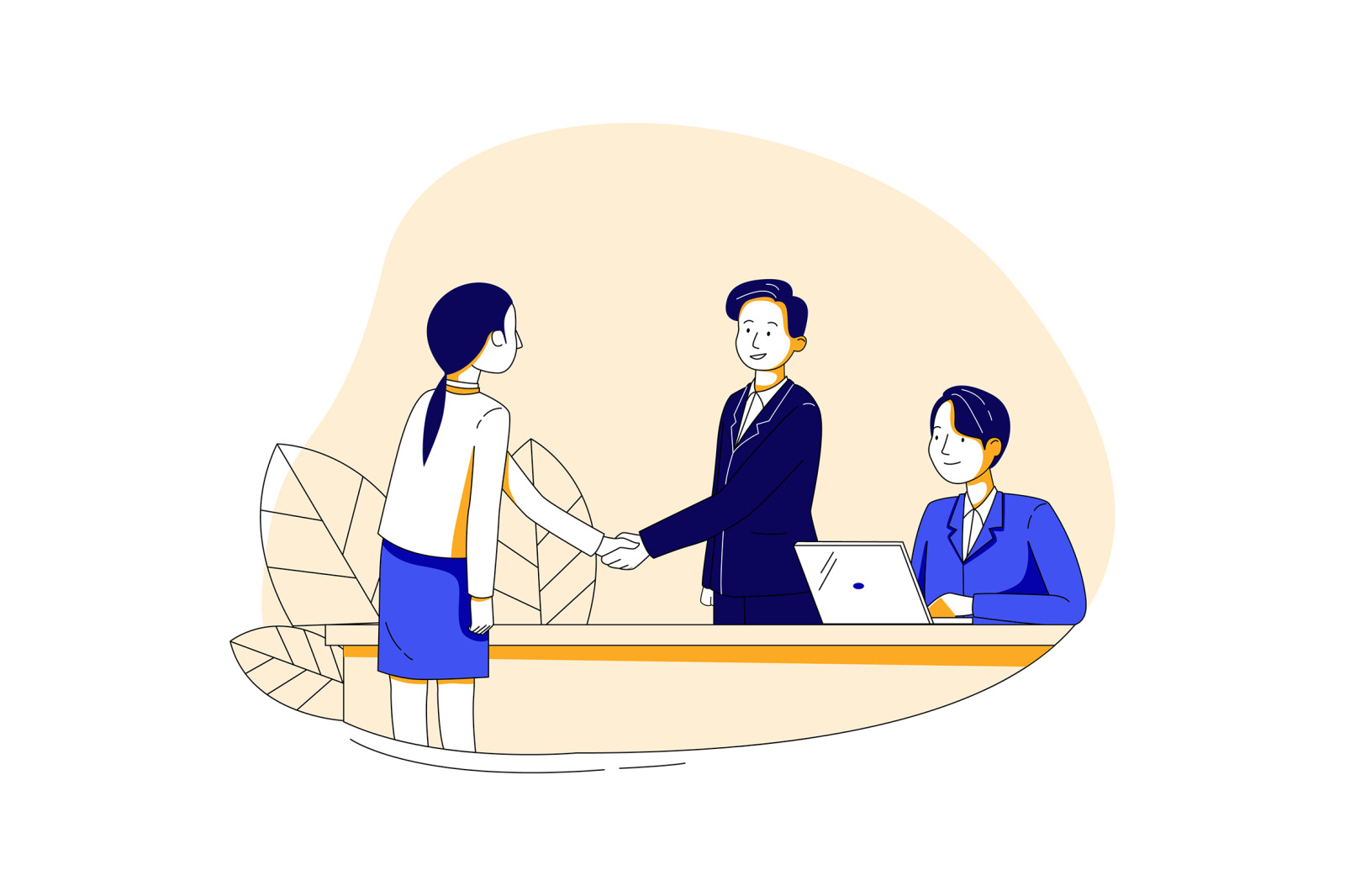 M110_Job Interview Illustrations M110_Job Interview Illustrations