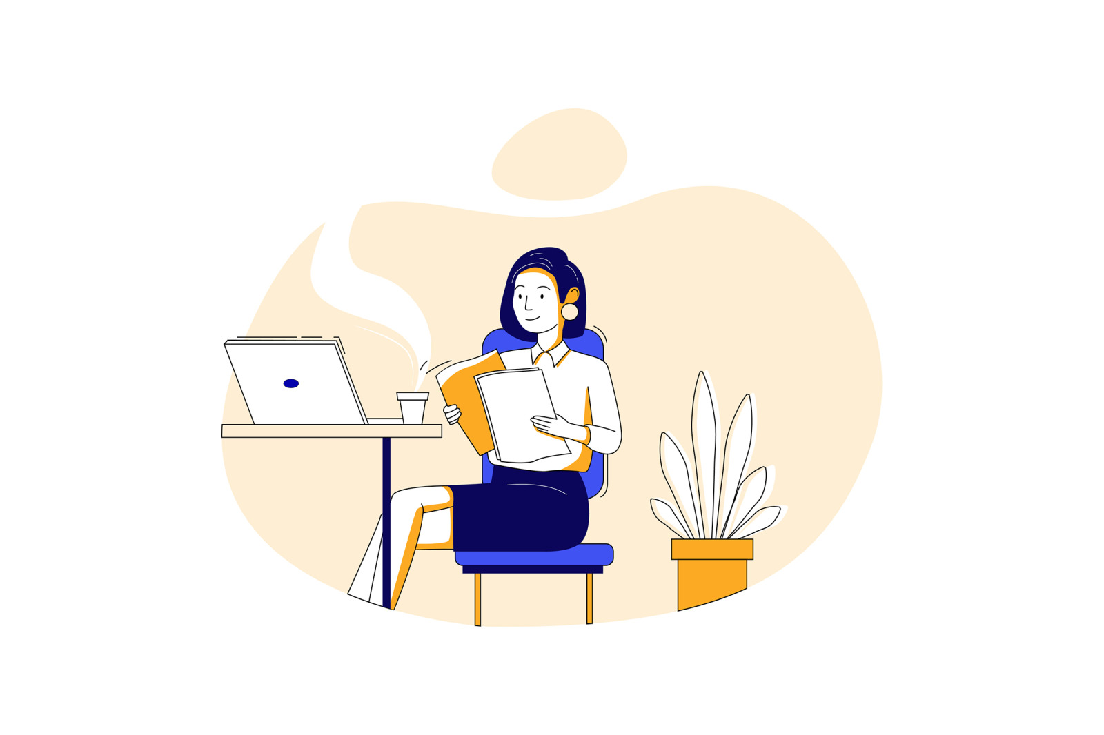 M110_Job Interview Illustrations M110_Job Interview Illustrations