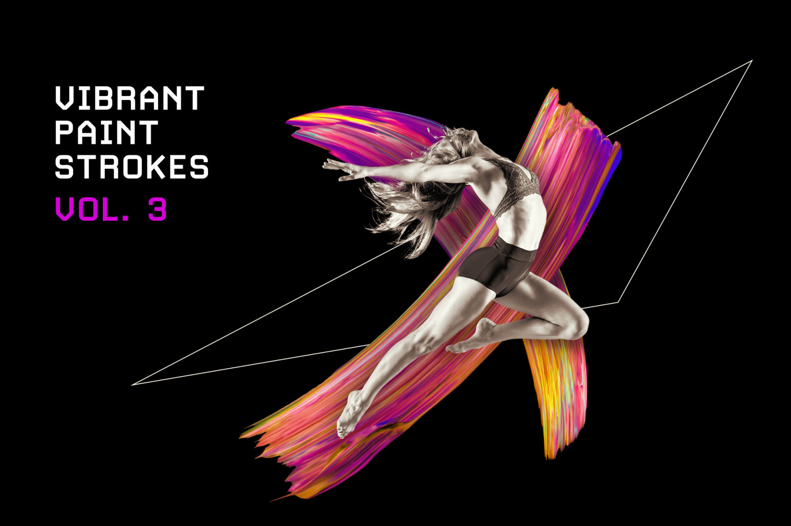 Vibrant Paint Strokes Bundle Vibrant Paint Strokes Bundle