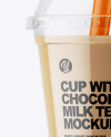 Chocolate Milk Tea Mockup