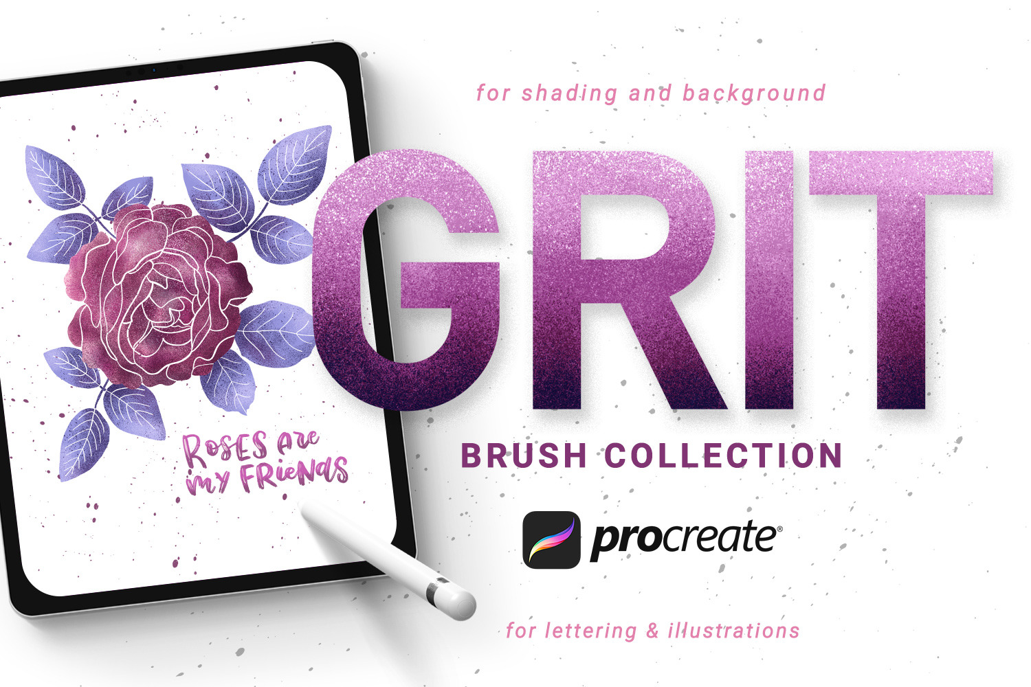 Grit Brushes for Procreate