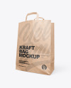 Kraft Food Bag Mockup