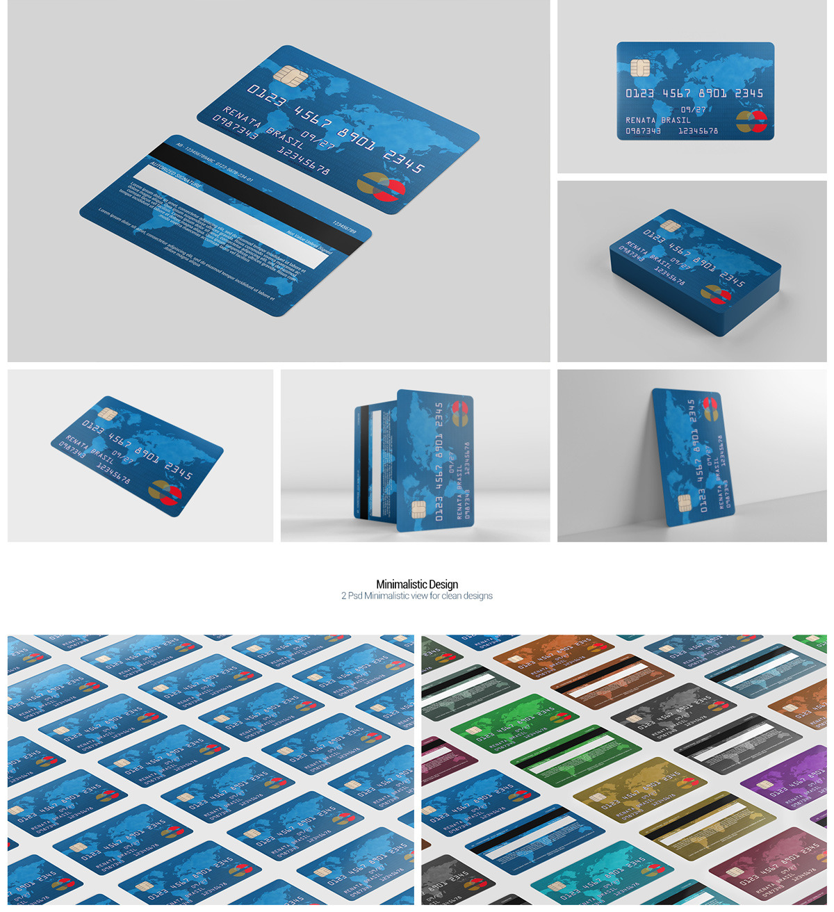 Credit / Debit Card Mockup Credit / Debit Card Mockup