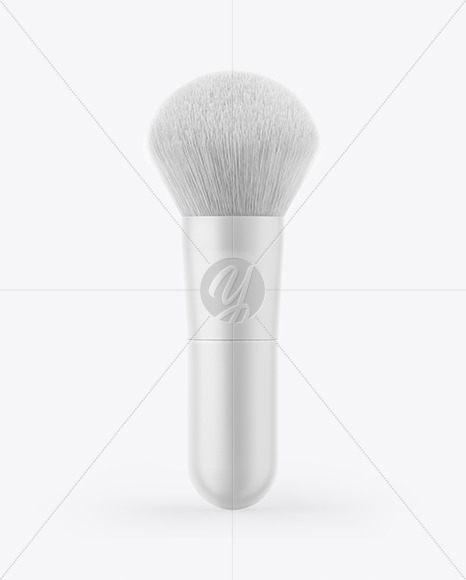 Matte Powder Brush Mockup