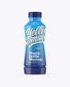 Glossy Plastic Bottle Mockup