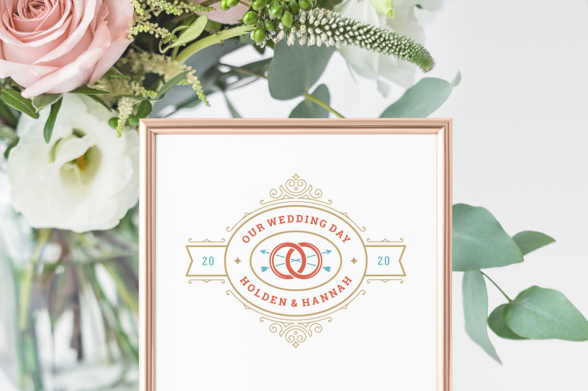 18 Wedding Logos and Badges 18 Wedding Logos and Badges