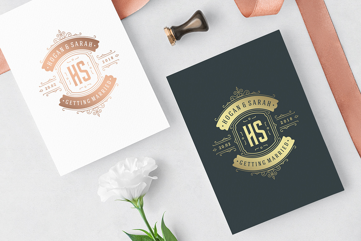 18 Wedding Logos and Badges 18 Wedding Logos and Badges
