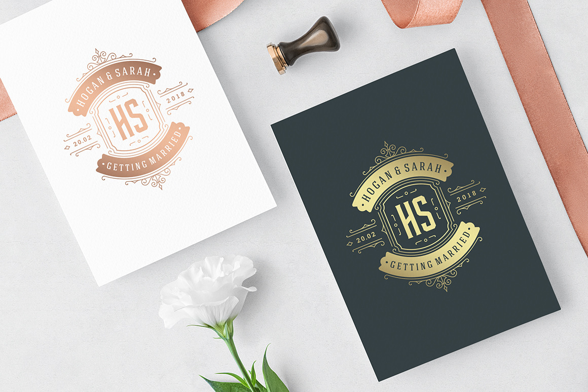 18 Wedding Logos and Badges