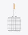 Portable Grilling Basket Mockup