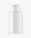 Glossy Plastic Bottle Mockup