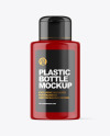 Glossy Plastic Bottle Mockup