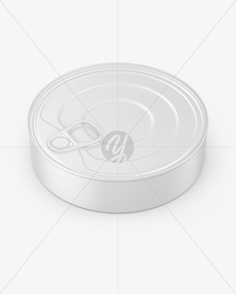 Matte Tin Can Mockup