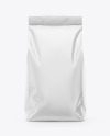 Matte Food Bag Mockup