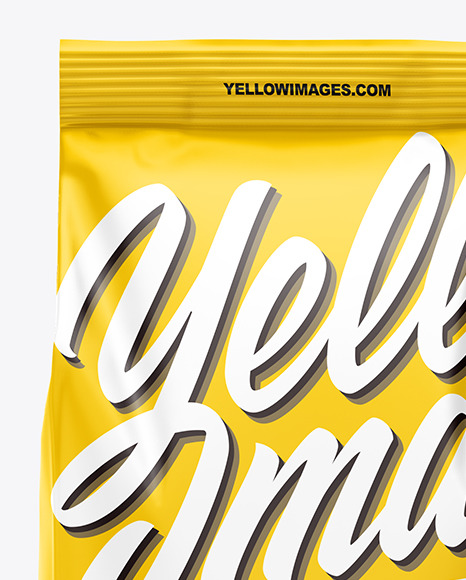 Matte Food Bag Mockup