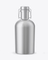 Stainless Steel Growler Mockup