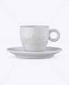 Matte Coffee Cup - High Angle Shot