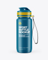 Matte Sport Bottle Mockup