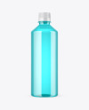 Color Plastic Bottle Mockup
