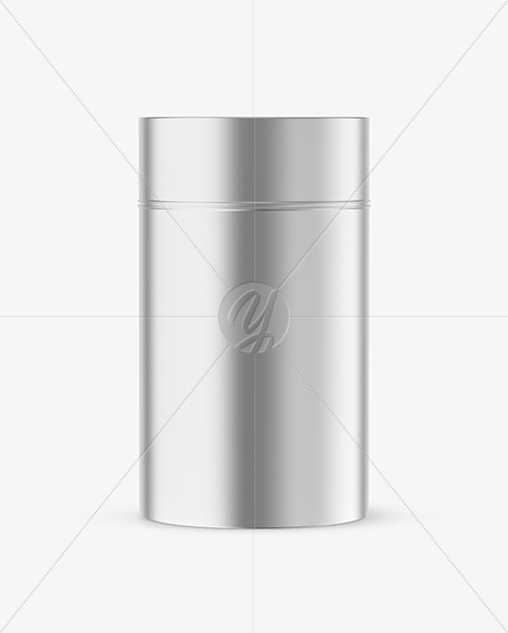 Round Tin Can Mockup